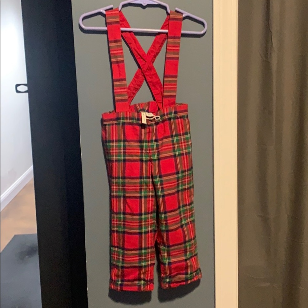 Janie and Jack plaid pants